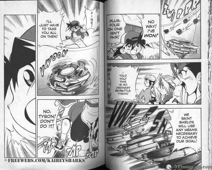 Bakuden Shoot Beyblade Chapter 7.1 24